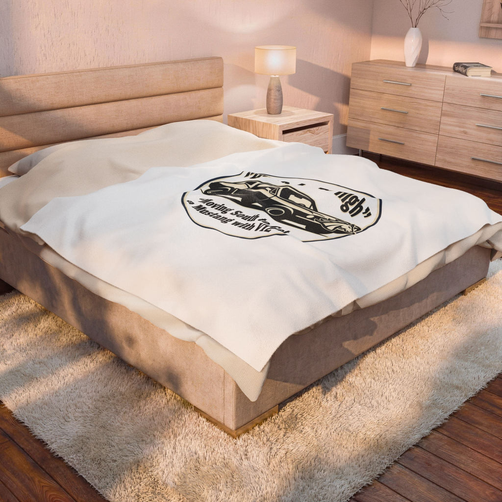Moonglow Romantasy Velveteen Blanket | enchanted, gothic reader
