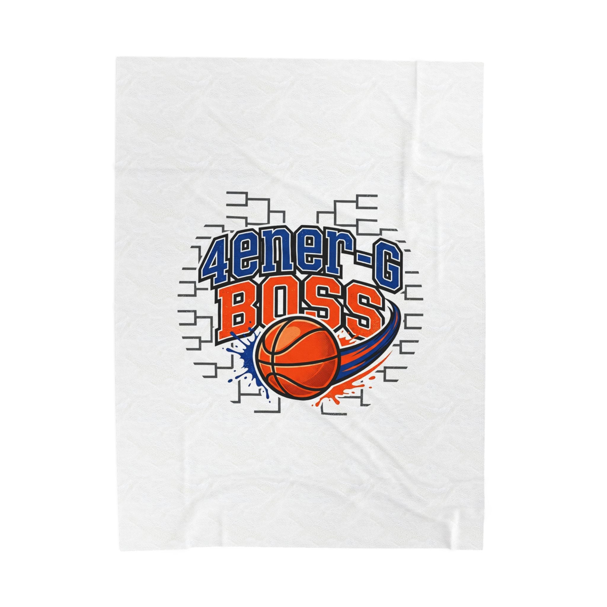 Bracket Boss Velveteen Plush Blanket | college tournament hoops