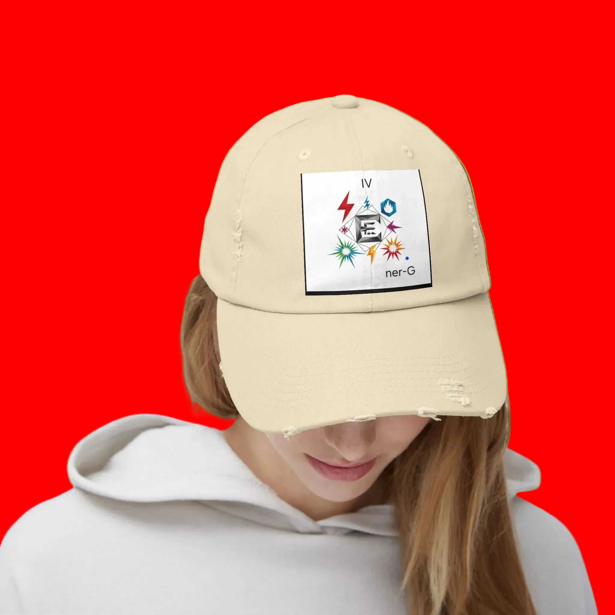 Unisex Distressed Cap