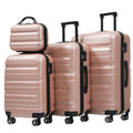 Hardshell ABS Luggage Set - Lightweight & Durable Suitcases with Dual