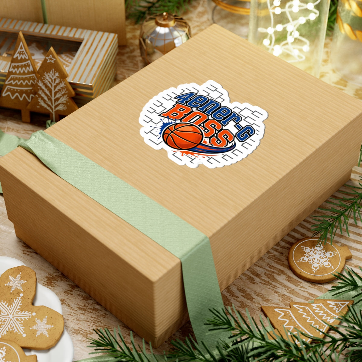 Bracket Boss Kiss-Cut Stickers | College Tournament, Hoops