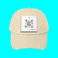 Unisex Distressed Cap